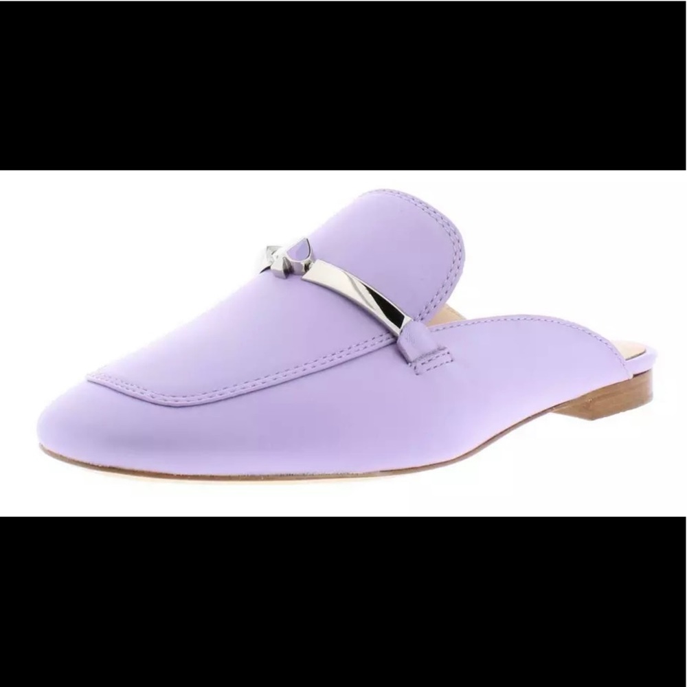 Kate Spade Laura Purple Loafer Mule Flats 8 $189